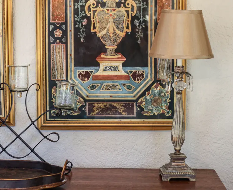 Tan No Slub Innsbruck Empire Lamp shade 10"W Bottom
