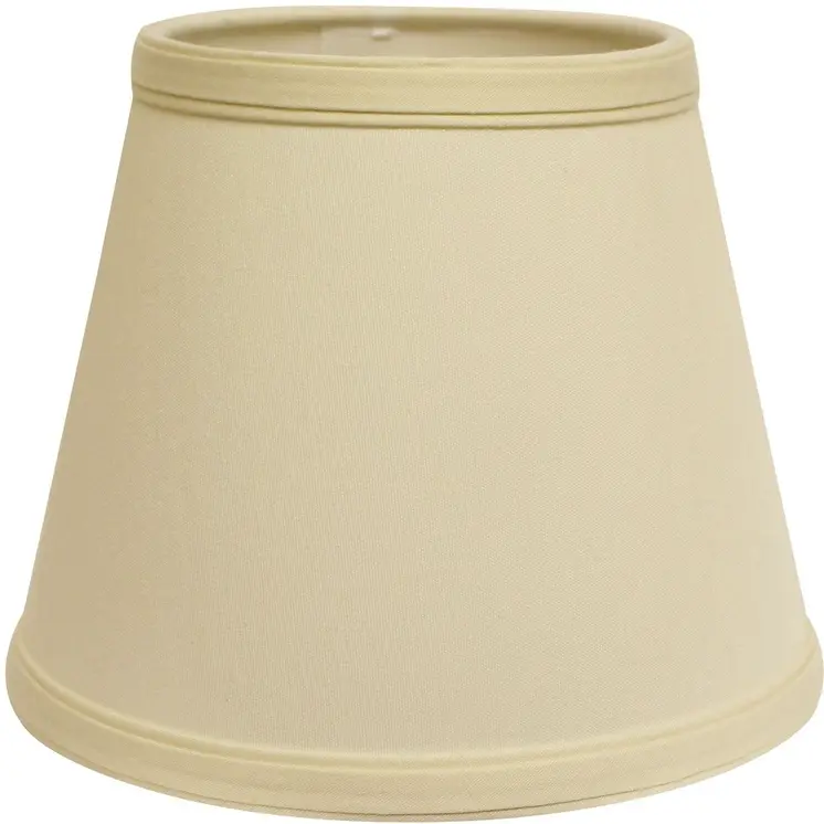 19" Ivory Empire Slanted No Slub Lampshade