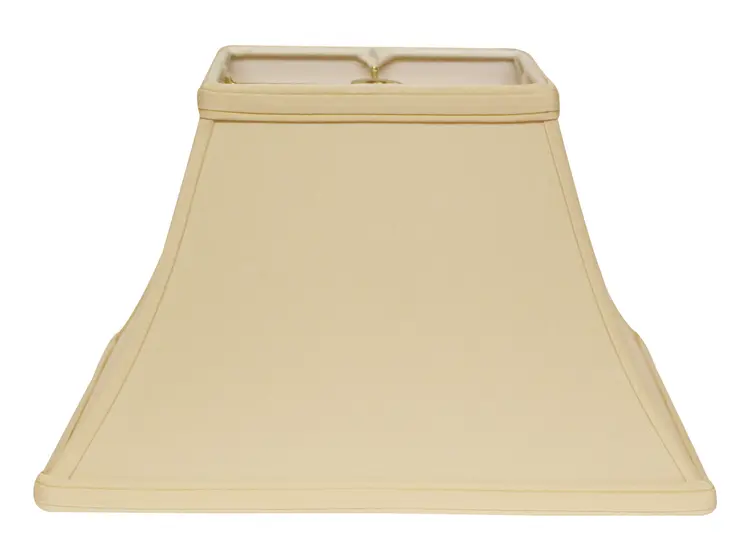 12" Slate Grey Rectangle Bell No Slub Lampshade
