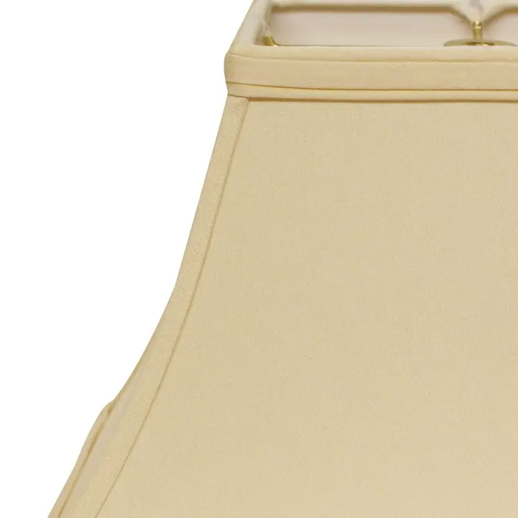 12" Slate Grey Rectangle Bell No Slub Lampshade