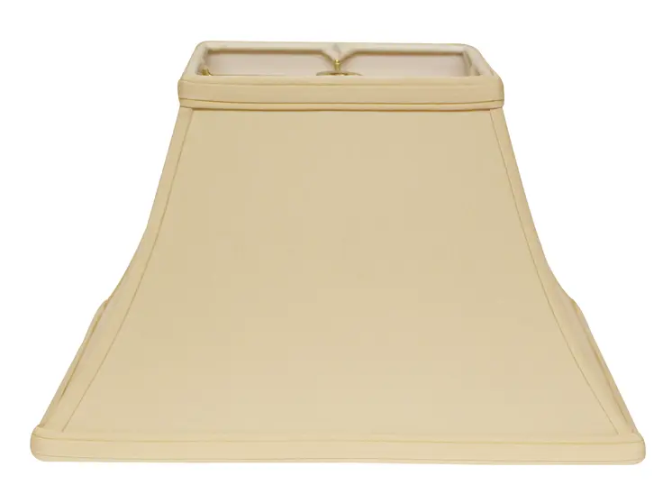 14" Slate Grey Rectangle Bell No Slub Lampshade