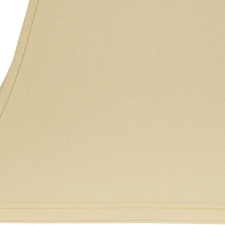 14" Slate Grey Rectangle Bell No Slub Lampshade