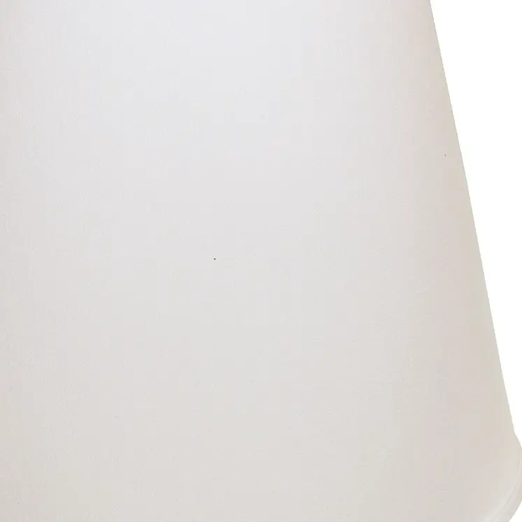 White No Slub Innsbruck Empire Lamp shade 16"W Bottom