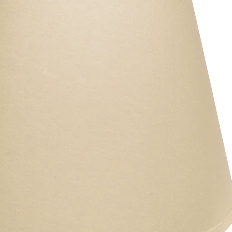 18" Parchment Biege Empire Linen Lampshade