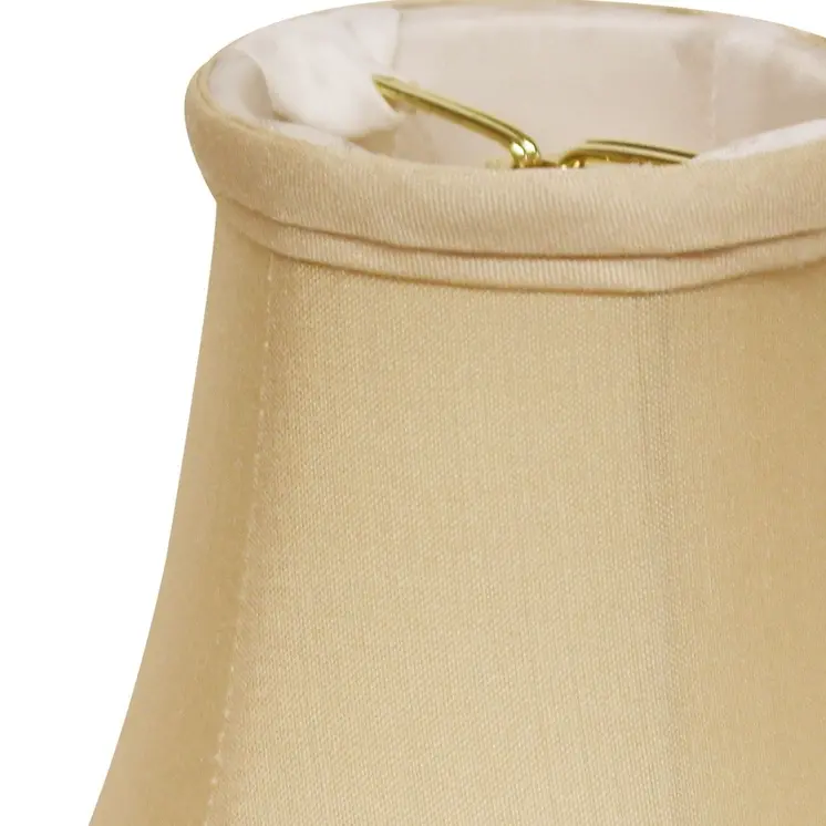 4" Inherent Slanted Silk Set of 6 Chandelier Pongee Shantung Lampshades
