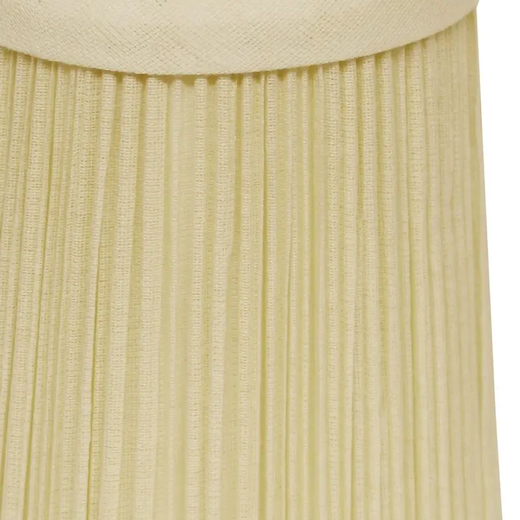 5" Ivory Set of 6 Chandelier Broadcloth Lampshades