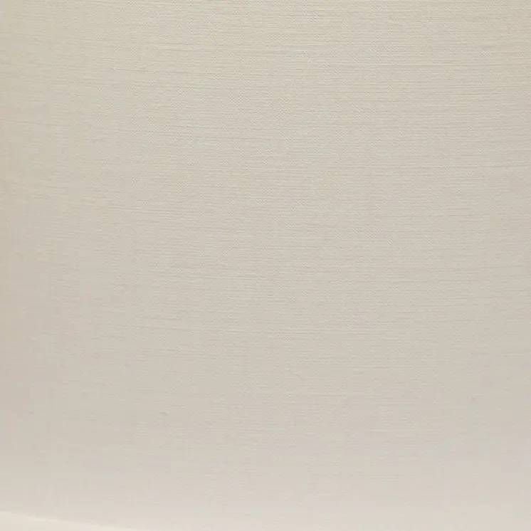12" White Throwback Oval Linen Lampshade