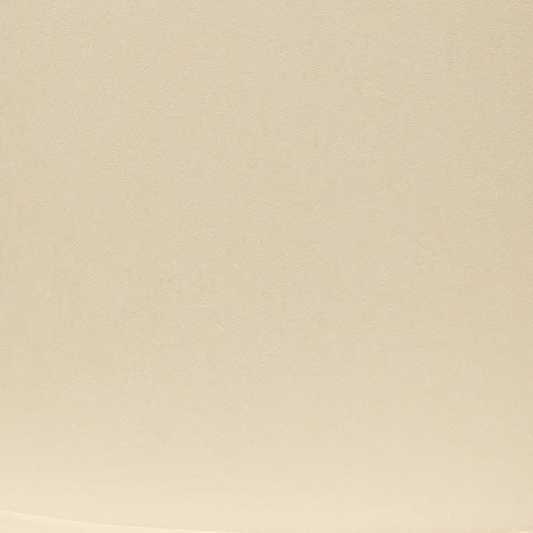14" Ivory Throwback Oval No Slub Lampshade