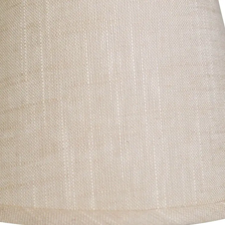 8" Light Wheat Hardback Empire Linen Lampshade