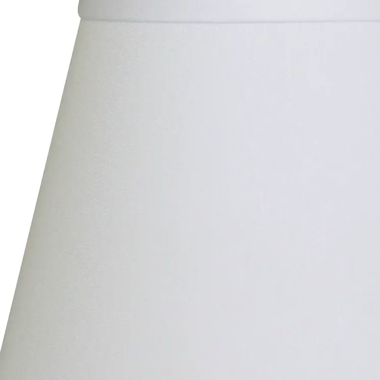 10" White Hardback Empire No Slub Lampshade