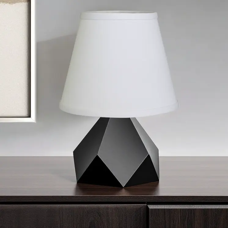 10" White Hardback Empire No Slub Lampshade