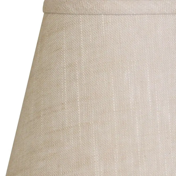 10" Light Wheat Hardback Empire Linen Lampshade