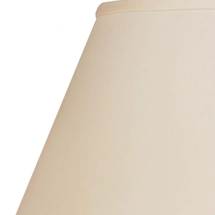 12" Ivory Premium Empire Slanted No Slub Lampshade
