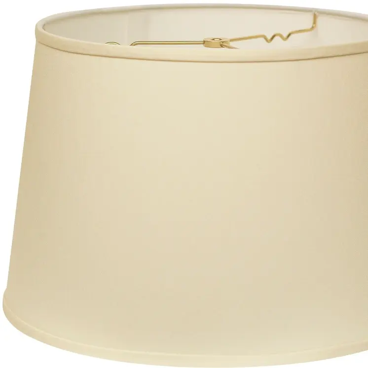 18" Ivory Rounded Empire Slanted No Slub Lampshade