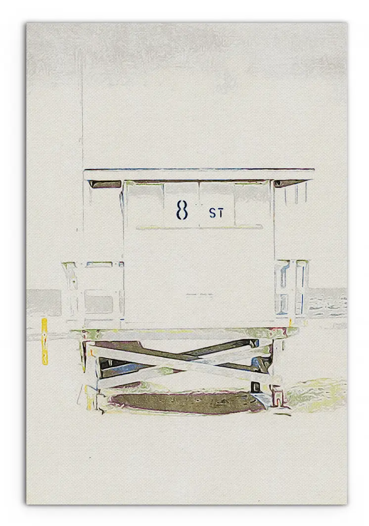 Stand Guard Matte Canvas Wrapped Canvas Print Wall Art