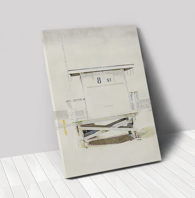 Stand Guard Matte Canvas Wrapped Canvas Print Wall Art