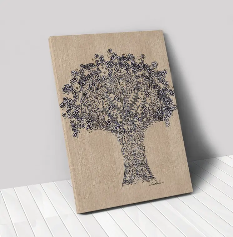 Wrapped Canvas Print Wall Art