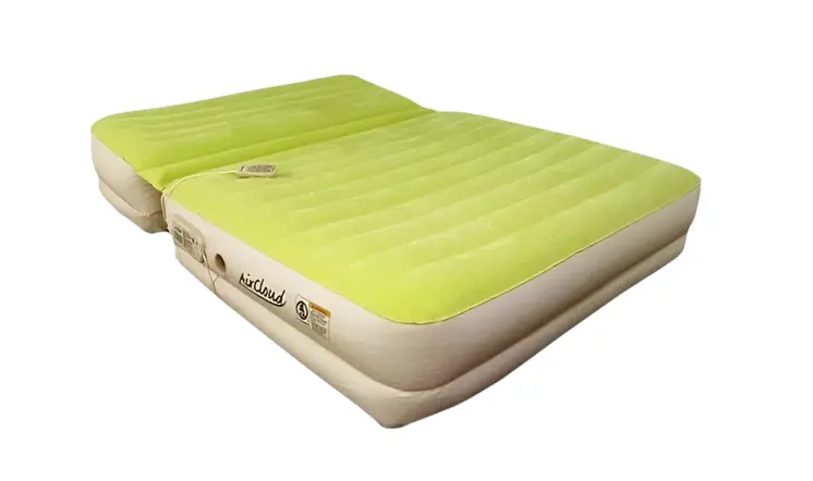 Incline Adjustable Moss Green Inflatable King Size Mattress