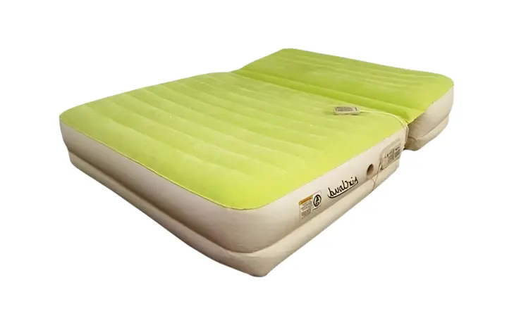 Incline Adjustable Moss Green Inflatable King Size Mattress