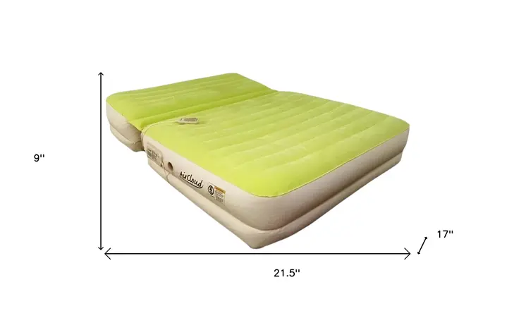Incline Adjustable Moss Green Inflatable King Size Mattress