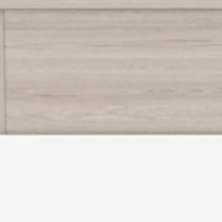 29" Light Gray and White Three Drawer Dresser
