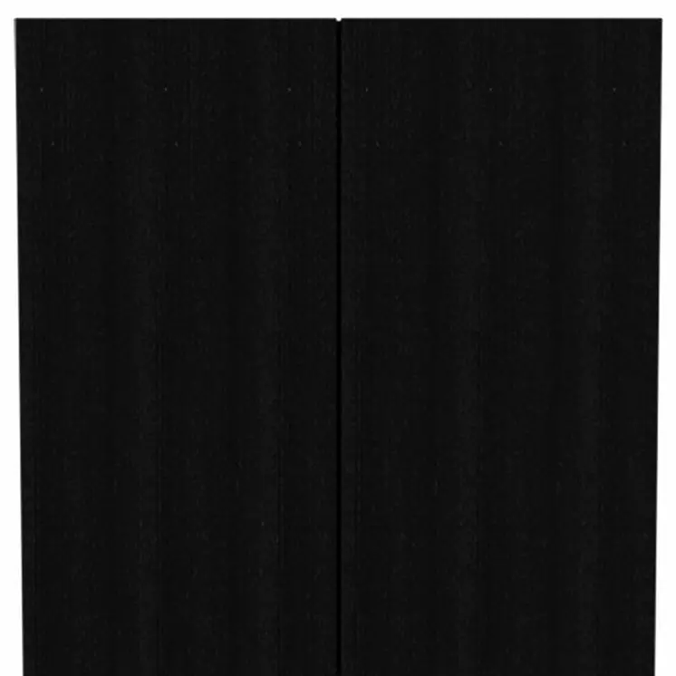 71" Black Combo Dresser