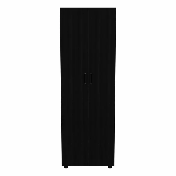71" Black Combo Dresser