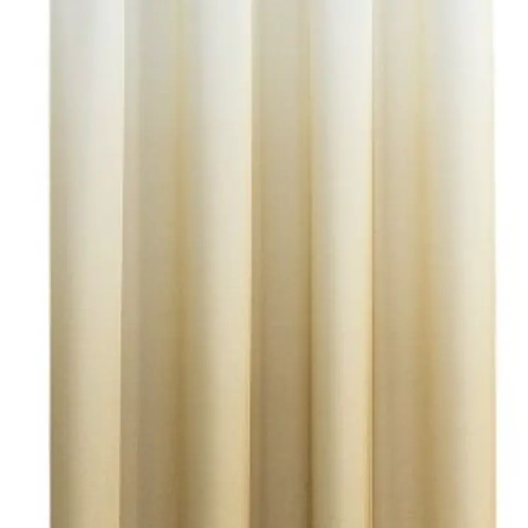 Set of Two 84"  Gold Ombre Shades Window Panels