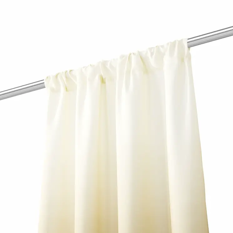 Set of Two 84"  Gold Ombre Shades Window Panels