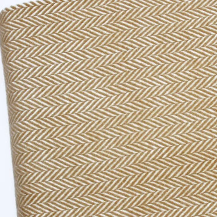 70" X 55" Copper And White Cotton Blend Woven Herringbone Plush Throw Blanket with Tassels