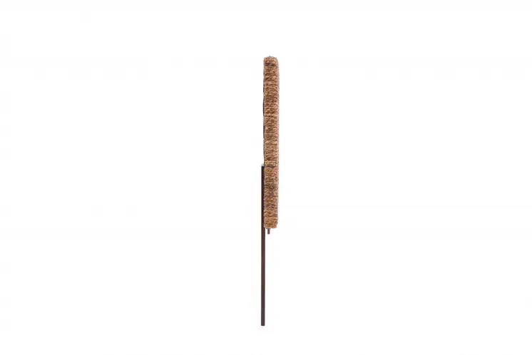 Brown Natural and Rustic Woven Banana Leaf Straight King Size Headboard