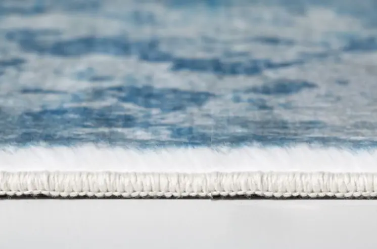 6' X 9' Blue Abstract Area Rug