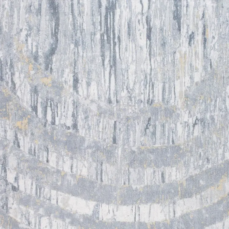 6' X 9' Gray Abstract Area Rug