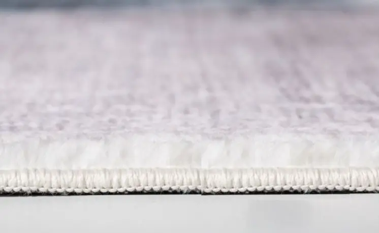 8' Sand Abstract Runner Rug