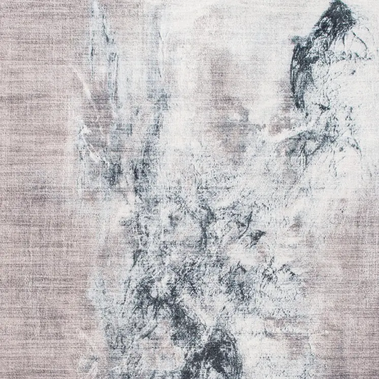 6' X 9' Sand Abstract Area Rug