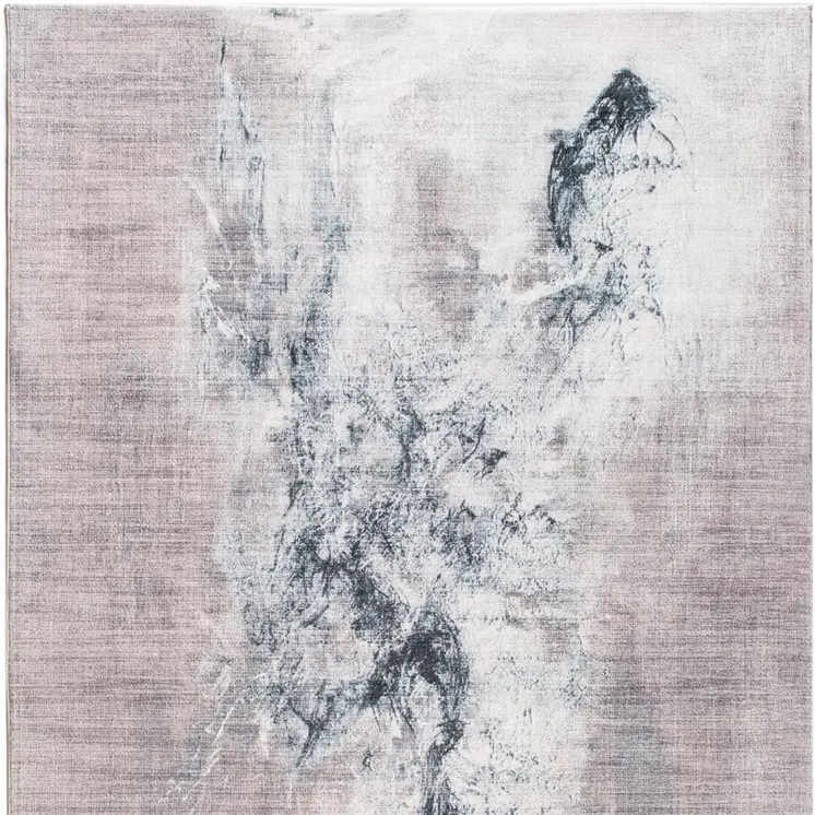 8' X 10' Sand Abstract Area Rug