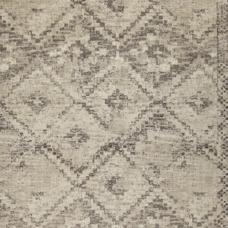 3' X 5' Gray Abstract Area Rug