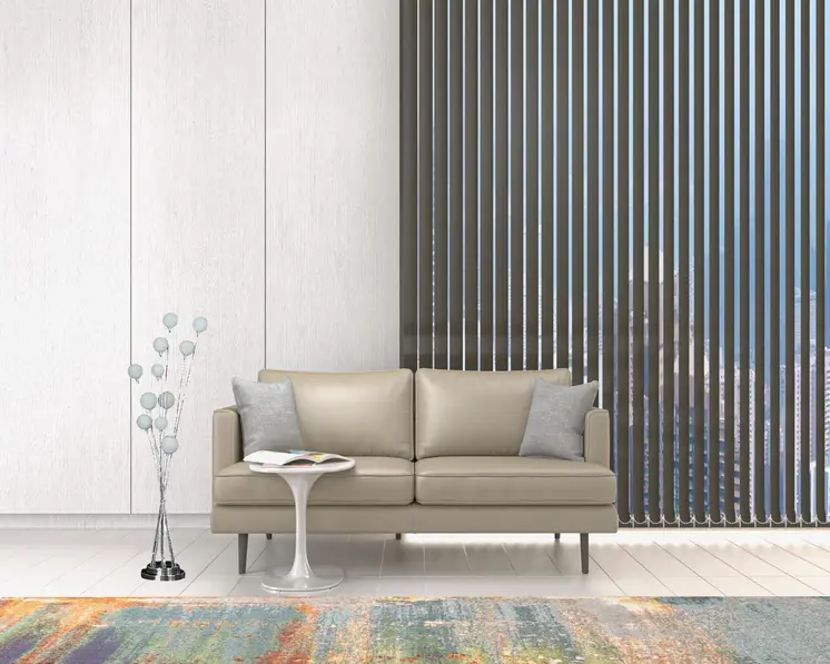 46" Chrome Multi Light LED Novelty Floor Lamp
