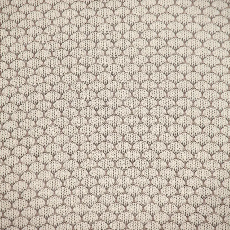 20" x 20" Beige and Pink Woven Square Accent Throw Pillow