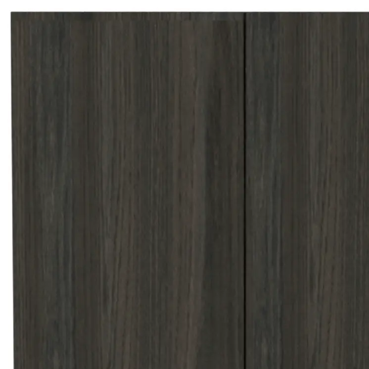 71" Dark Brown Wood Pantry Or Storage Closet