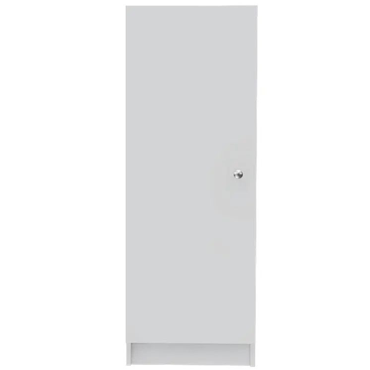 47" White Wood Pantry Or Storage Closet