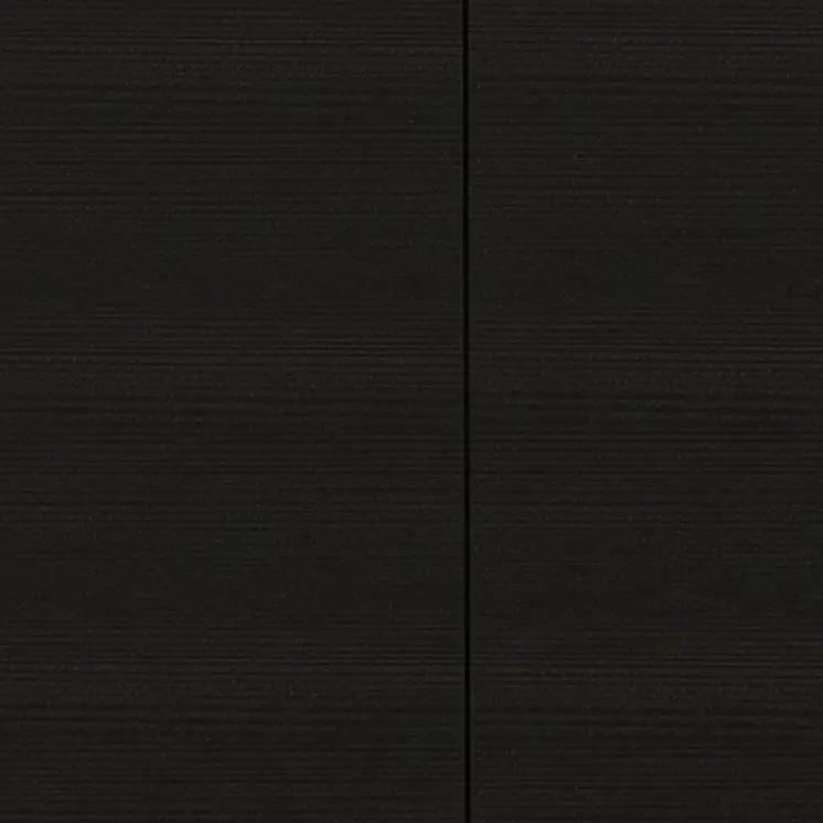47" Black Wood Wall Mounted Accent Cabinet With Four Doors
