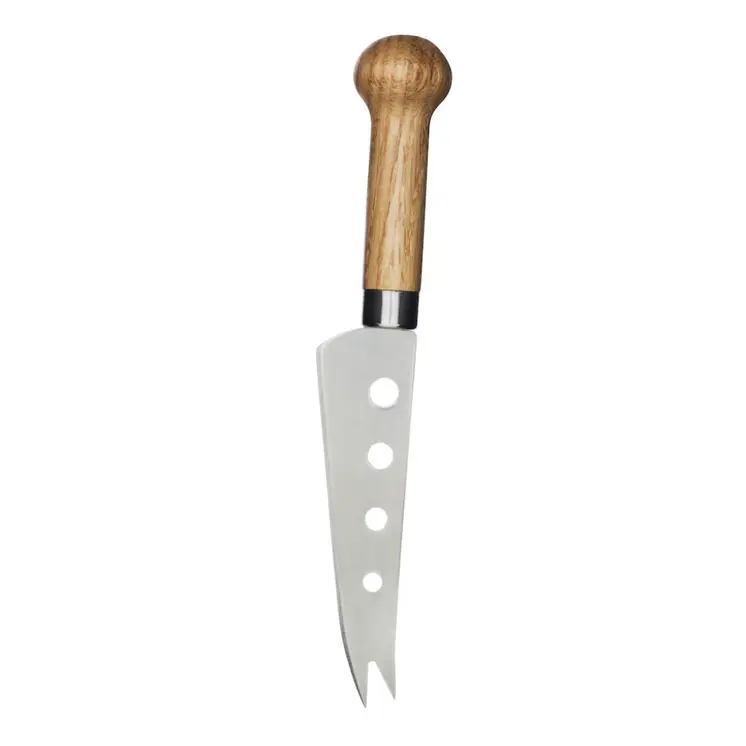 Natural Wood And Stainless Steel Lux Cheese Knife