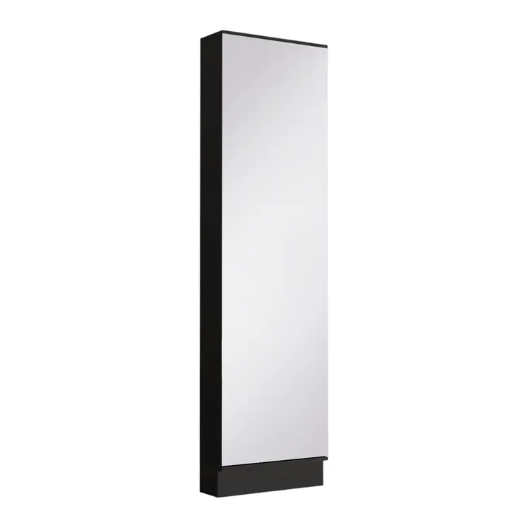 Black Ten Pair Shoe Rack