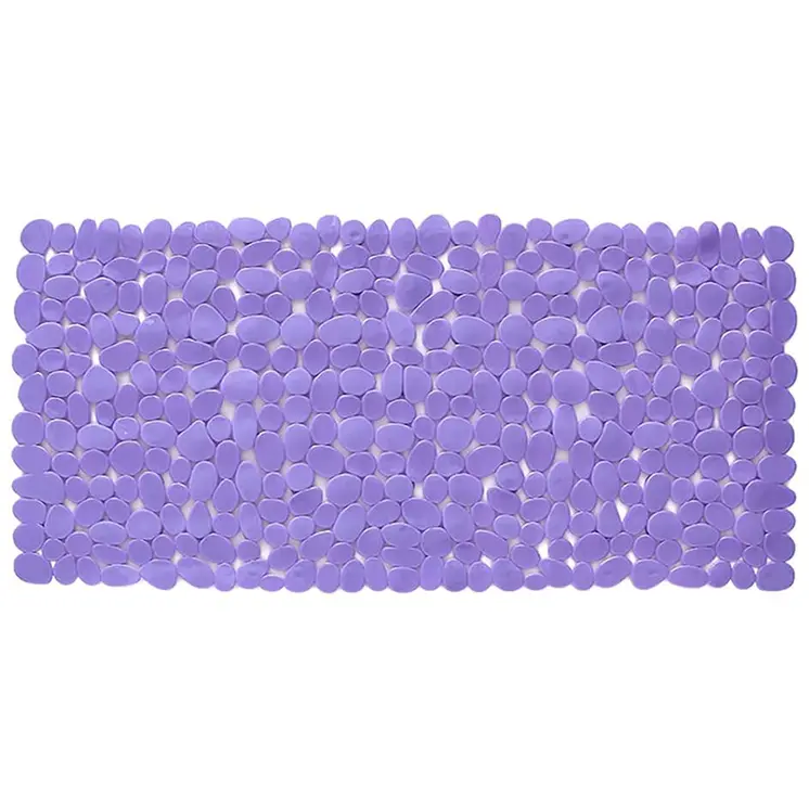 35" Purple Spa Pebbles Non Slip Bathtub Mat
