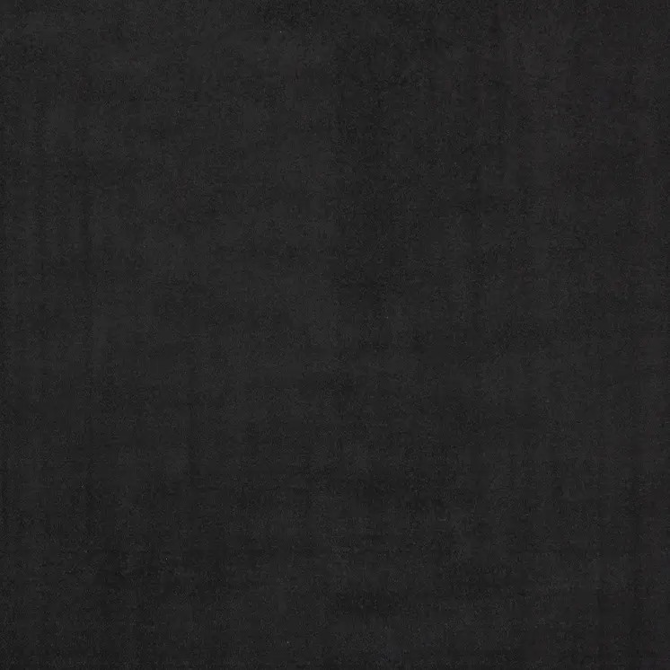 7' Black Square Indoor Outdoor Area Rug