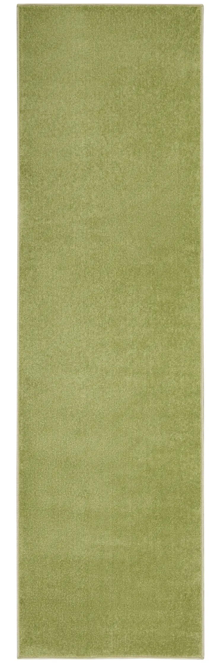 8' Green Indoor Outdoor Runner Rug
