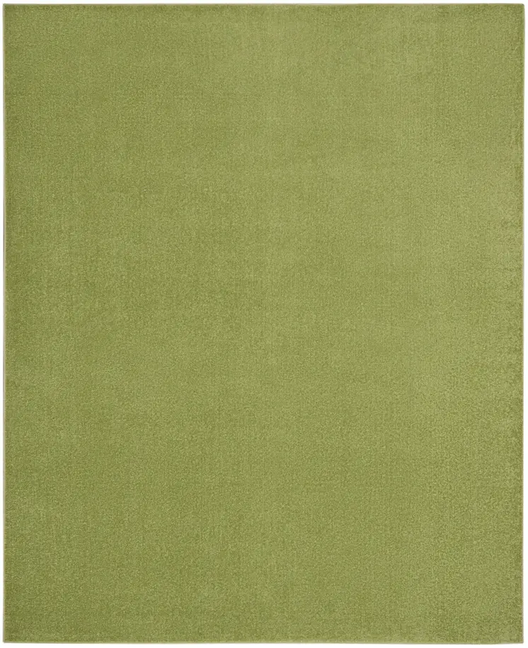 7' X 10' Green Indoor Outdoor Area Rug