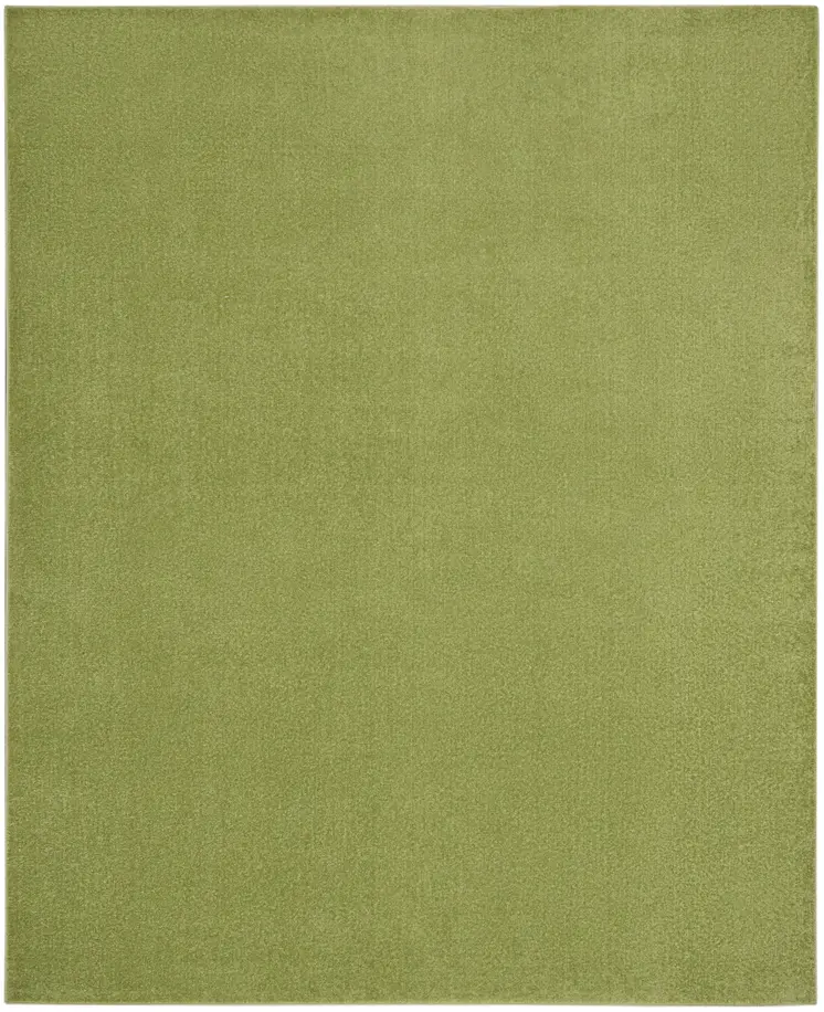 8' X 10' Green Indoor Outdoor Area Rug