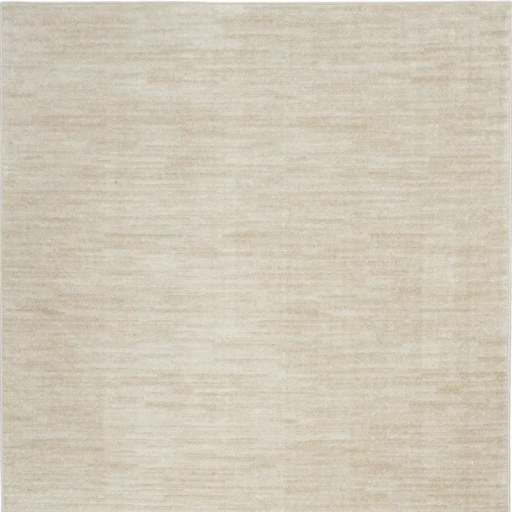 6' X 9' Beige And Ivory Indoor Outdoor Area Rug